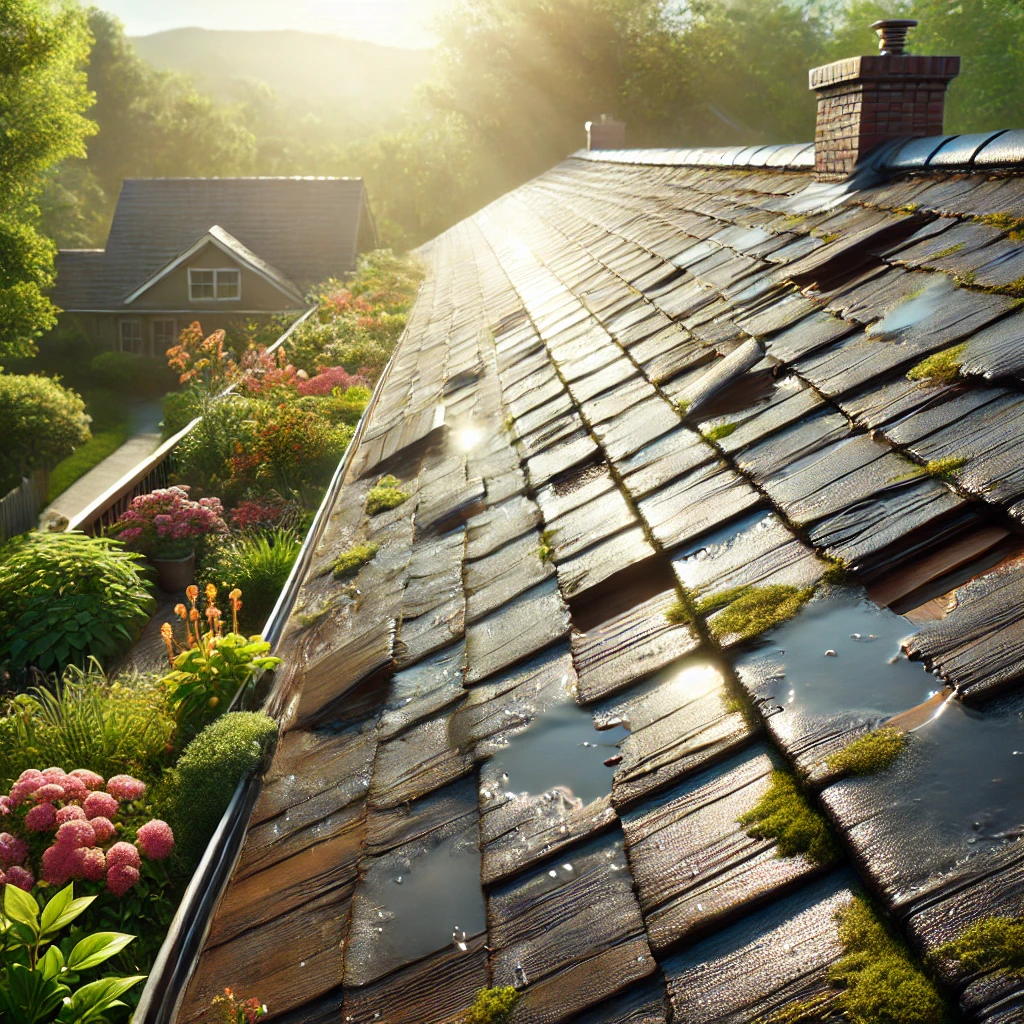 Roof in Spring